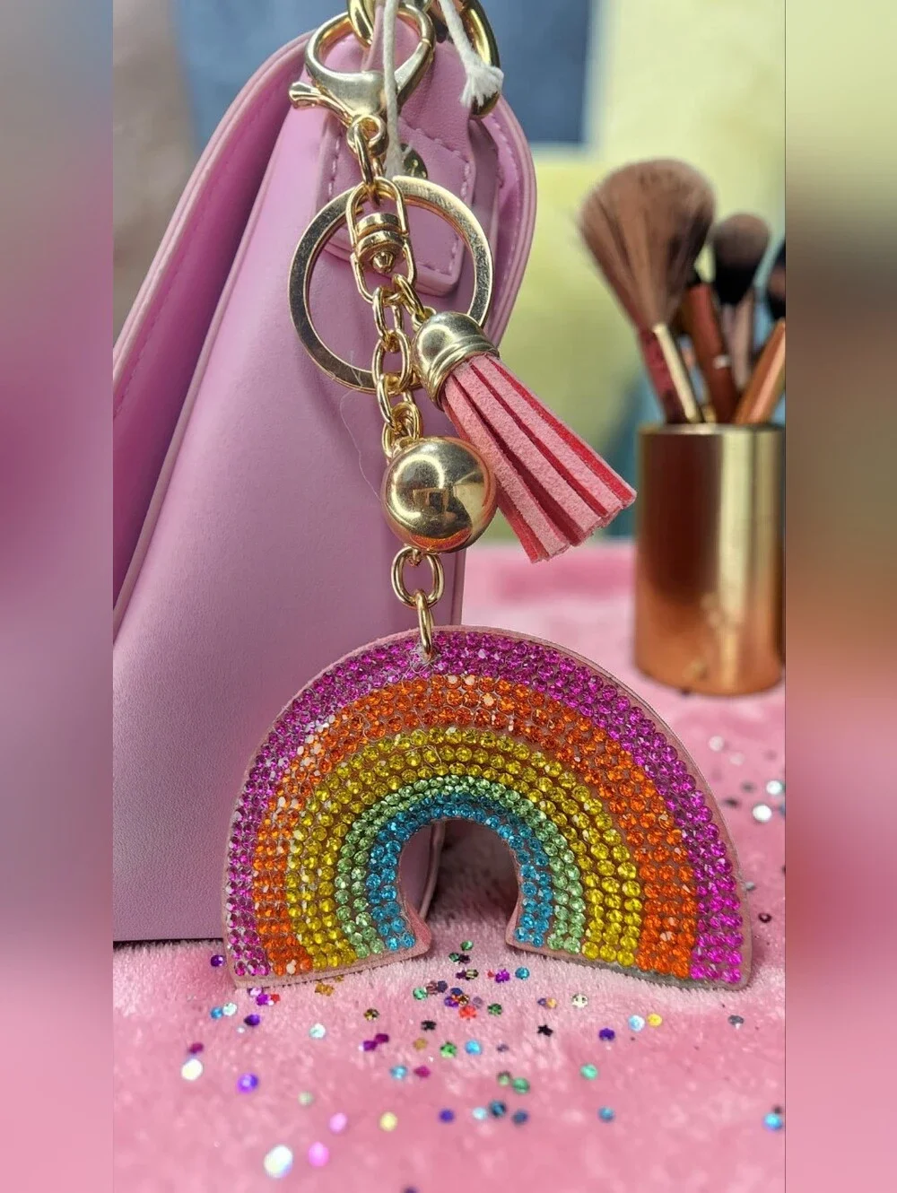Loungefly Barbie 65th Anniversary Logo Crossbody Bag NWOT - Picture 4 of 15